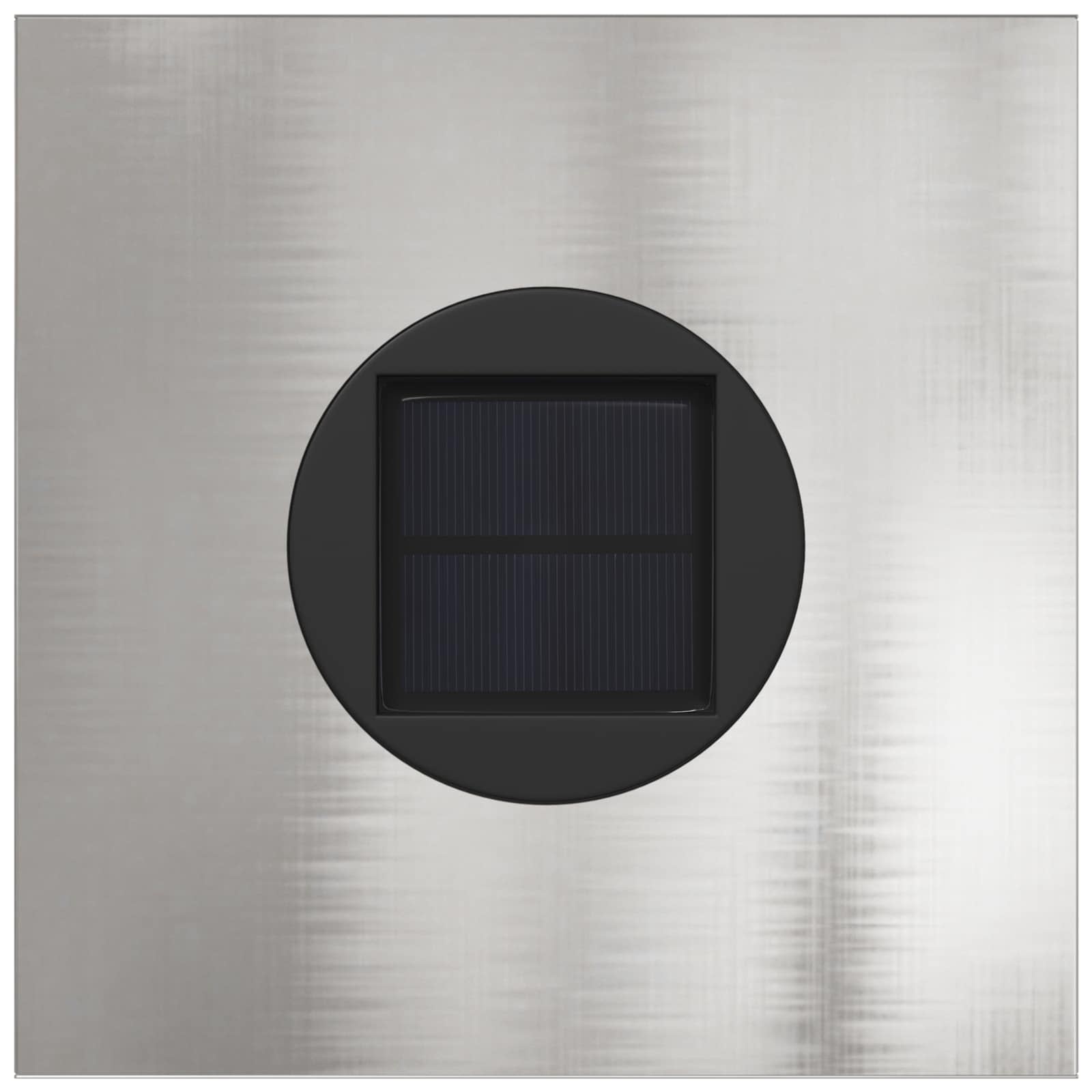 Solar LED Pathway Light 2 pcs Stainless Steel Stainless Steel