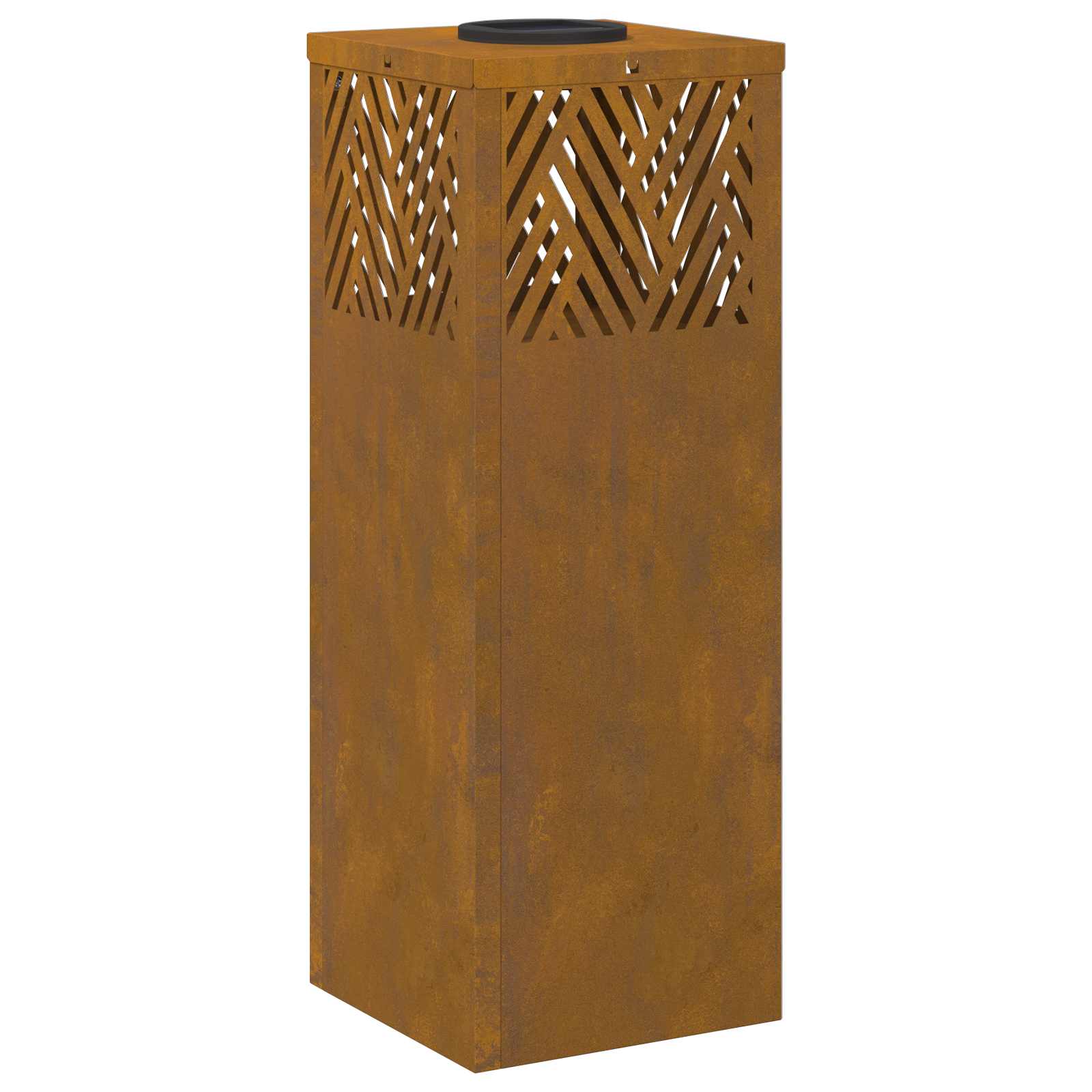 Solar LED Pathway Light 2 pcs Corten Steel Corten Steel