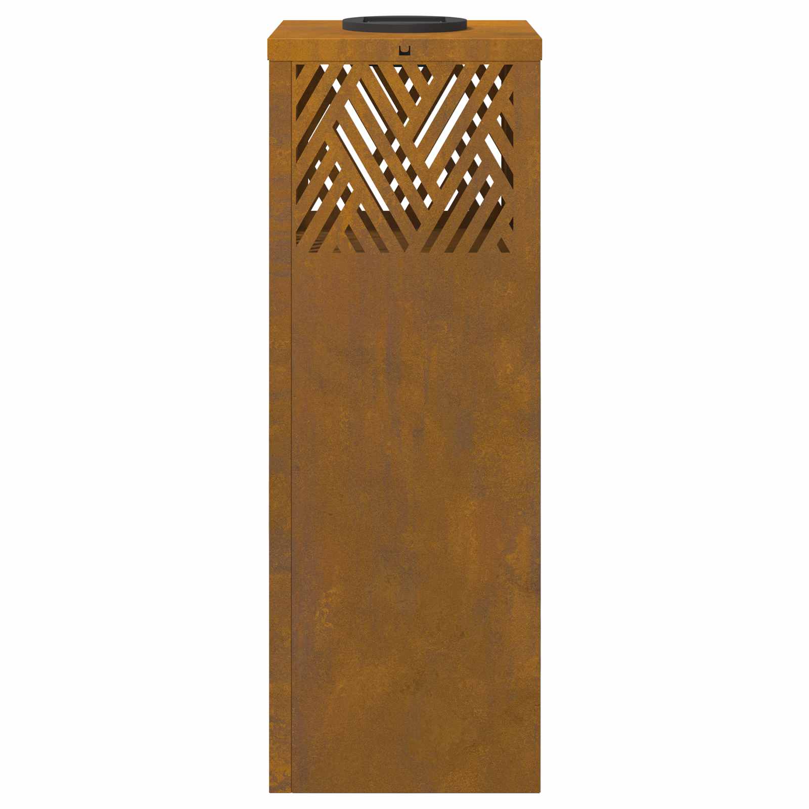 Solar LED Pathway Light 2 pcs Corten Steel Corten Steel