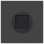 Solar LED Pathway Light 2 pcs Black Cold Rolled Steel