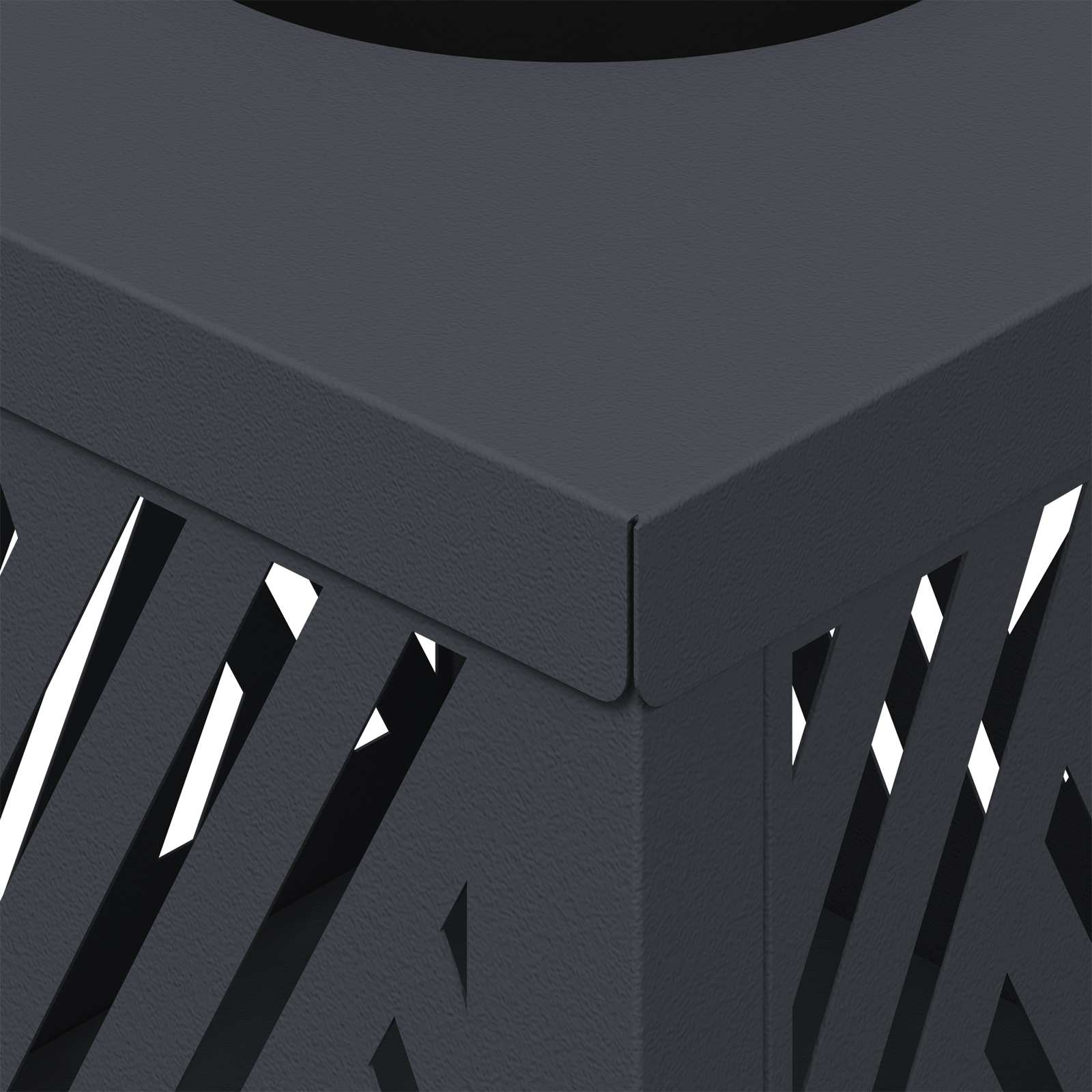 Solar LED Pathway Light 2 pcs Anthracite Cold Rolled Steel