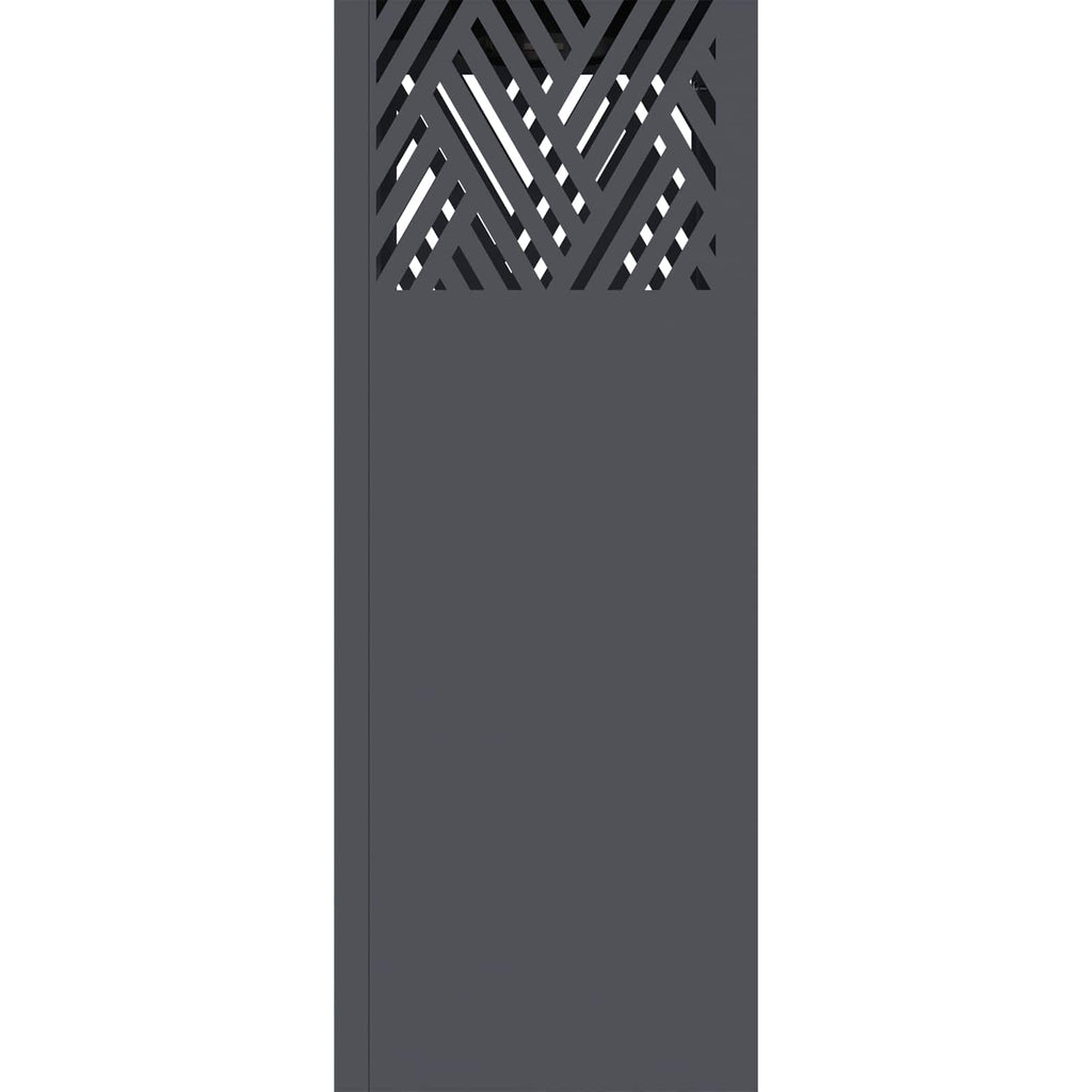 Solar LED Pathway Light 2 pcs Anthracite Cold Rolled Steel