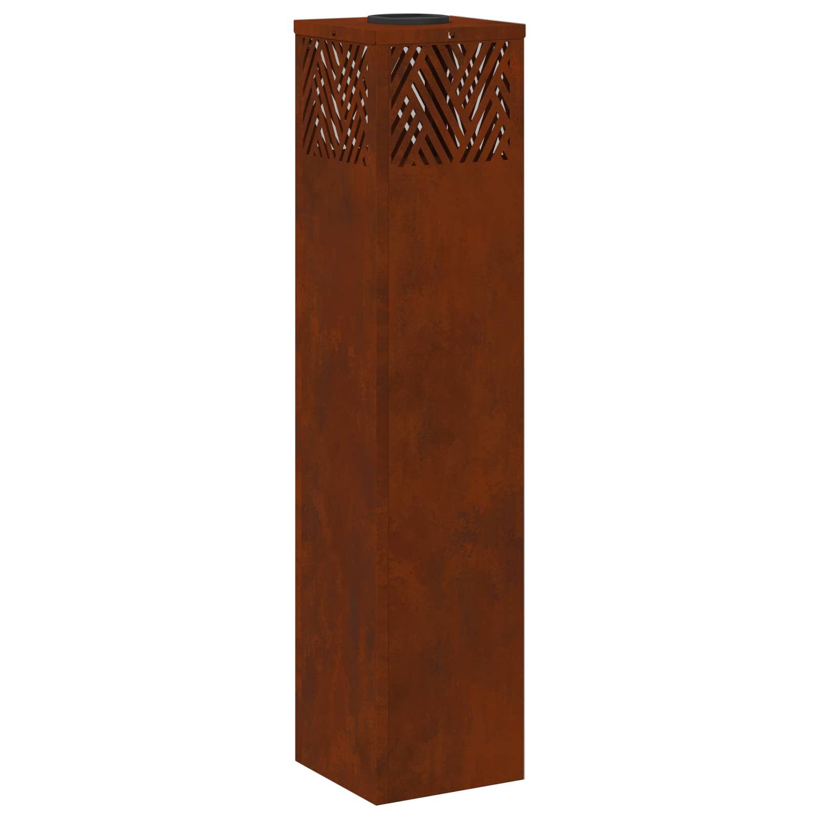 Solar LED Pathway Light 2 pcs Corten Steel Corten Steel