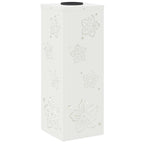 Solar LED Pathway Light 2 pcs White Cold Rolled Steel