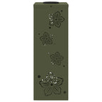 Solar LED Pathway Light 2 pcs Olive Green Cold Rolled Steel