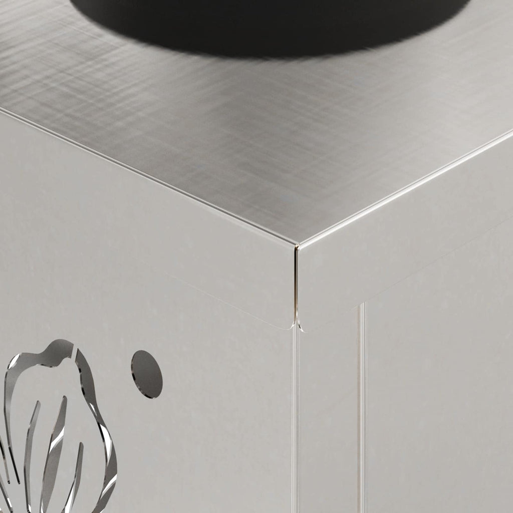 Solar LED Pathway Light 2 pcs Stainless Steel Stainless Steel