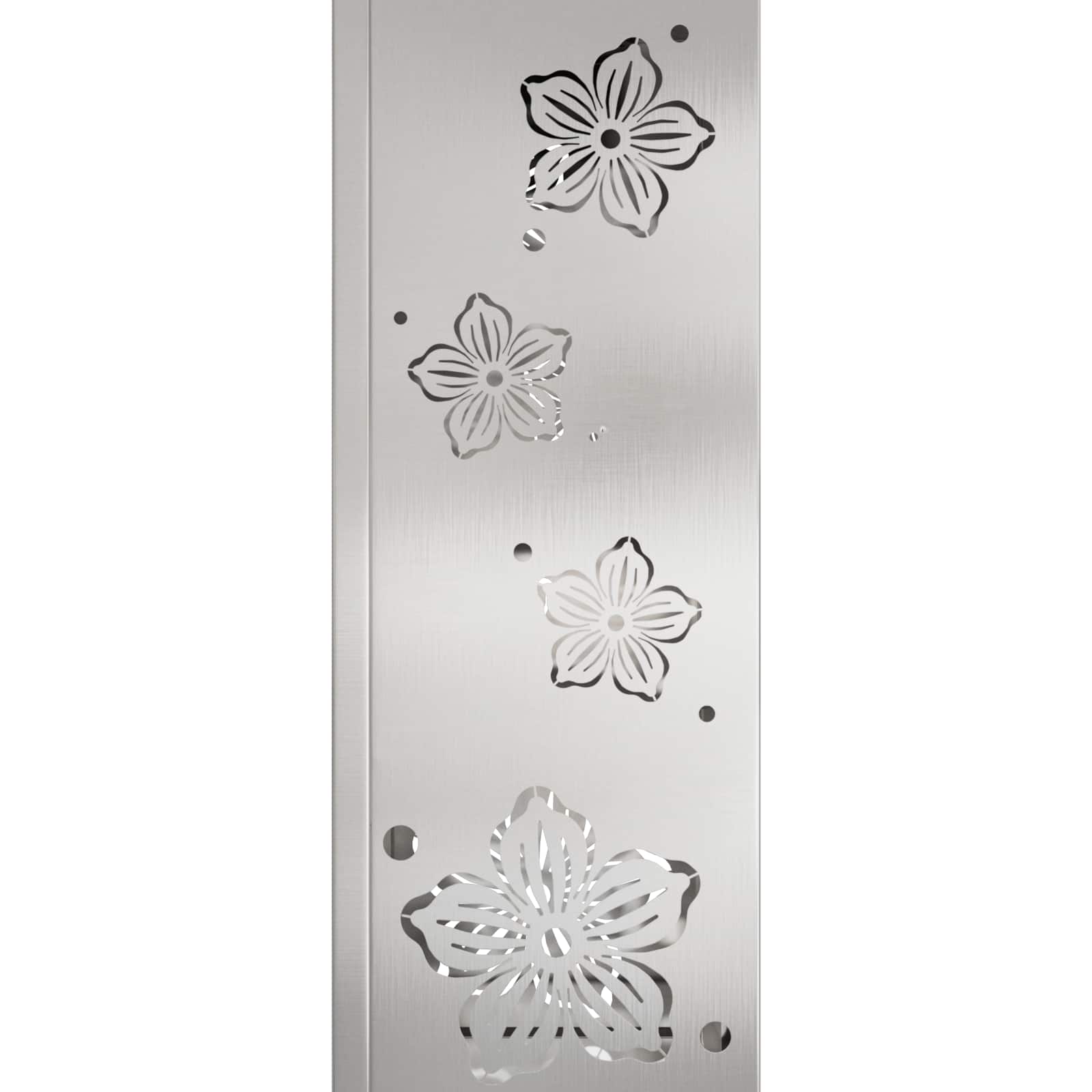 Solar LED Pathway Light 2 pcs Stainless Steel Stainless Steel