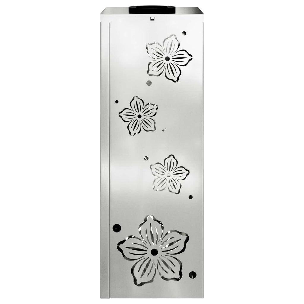 Solar LED Pathway Light 2 pcs Galvanized Galvanized