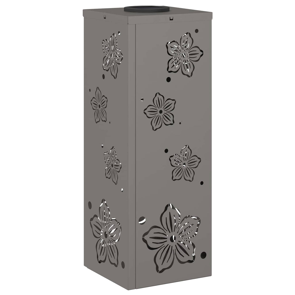 Solar LED Pathway Light 2 pcs Corten Steel Corten Steel