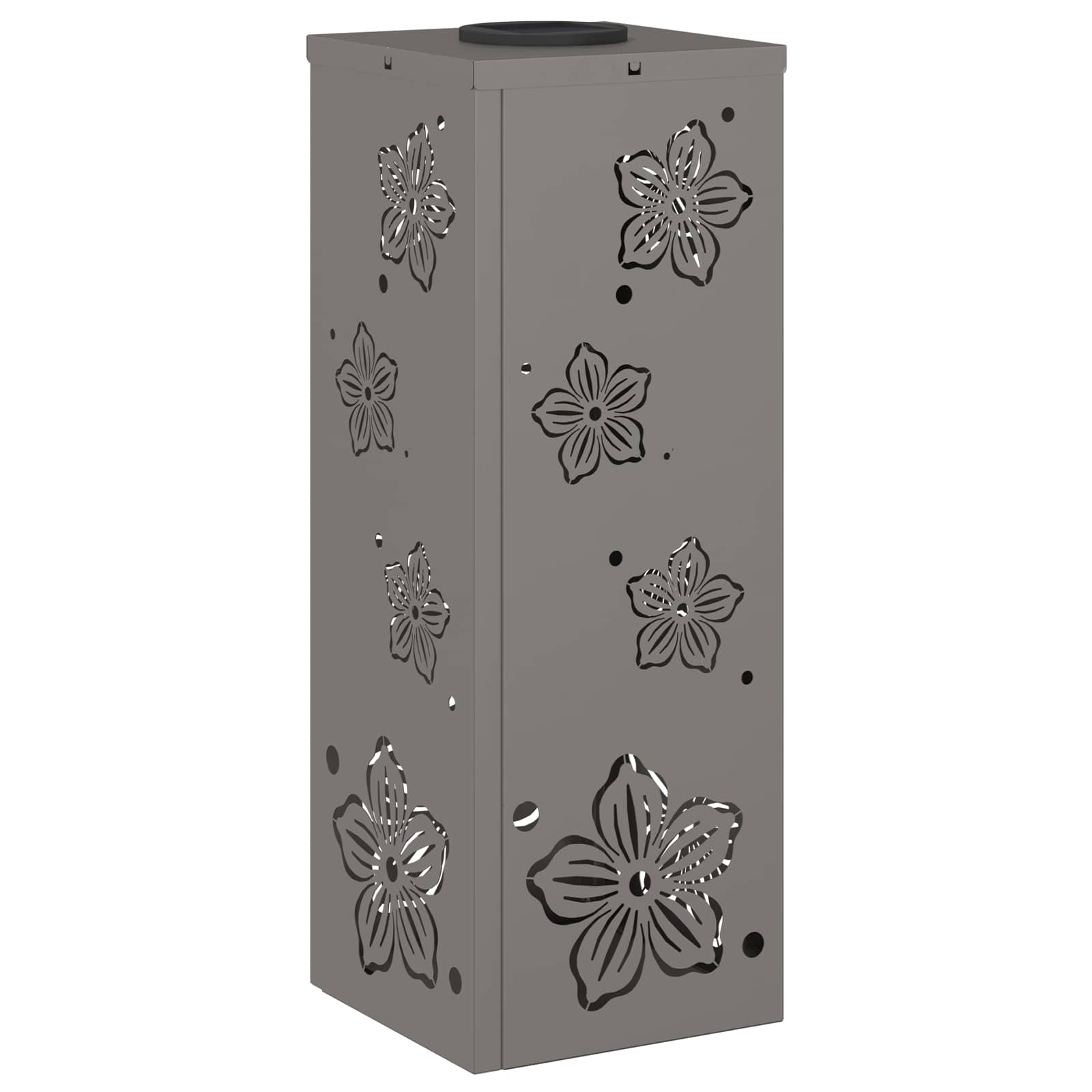 Solar LED Pathway Light 2 pcs Corten Steel Corten Steel