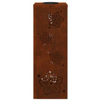 Solar LED Pathway Light 2 pcs Corten Steel Corten Steel