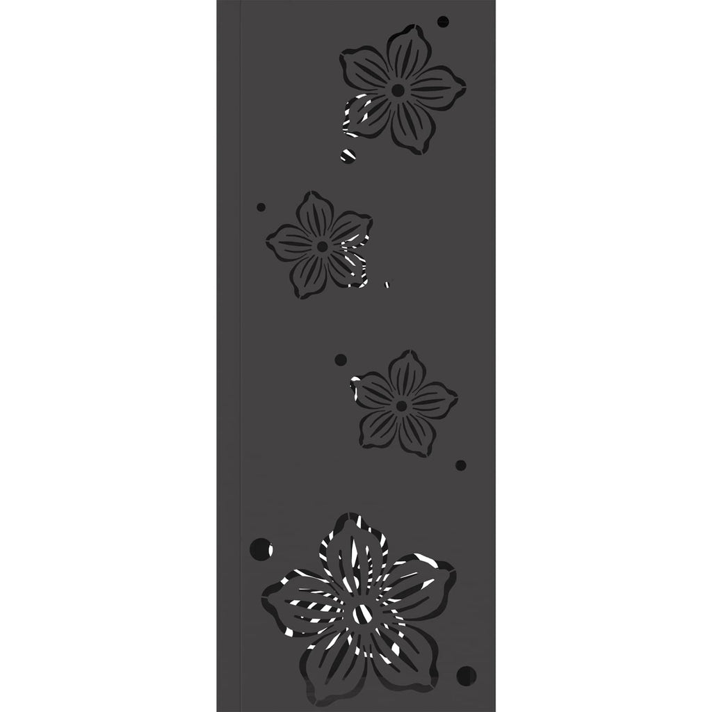 Solar LED Pathway Light 2 pcs Black Cold Rolled Steel