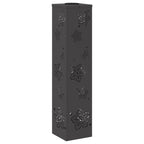 Solar LED Pathway Light 2 pcs Black Cold Rolled Steel