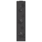 Solar LED Pathway Light 2 pcs Black Cold Rolled Steel