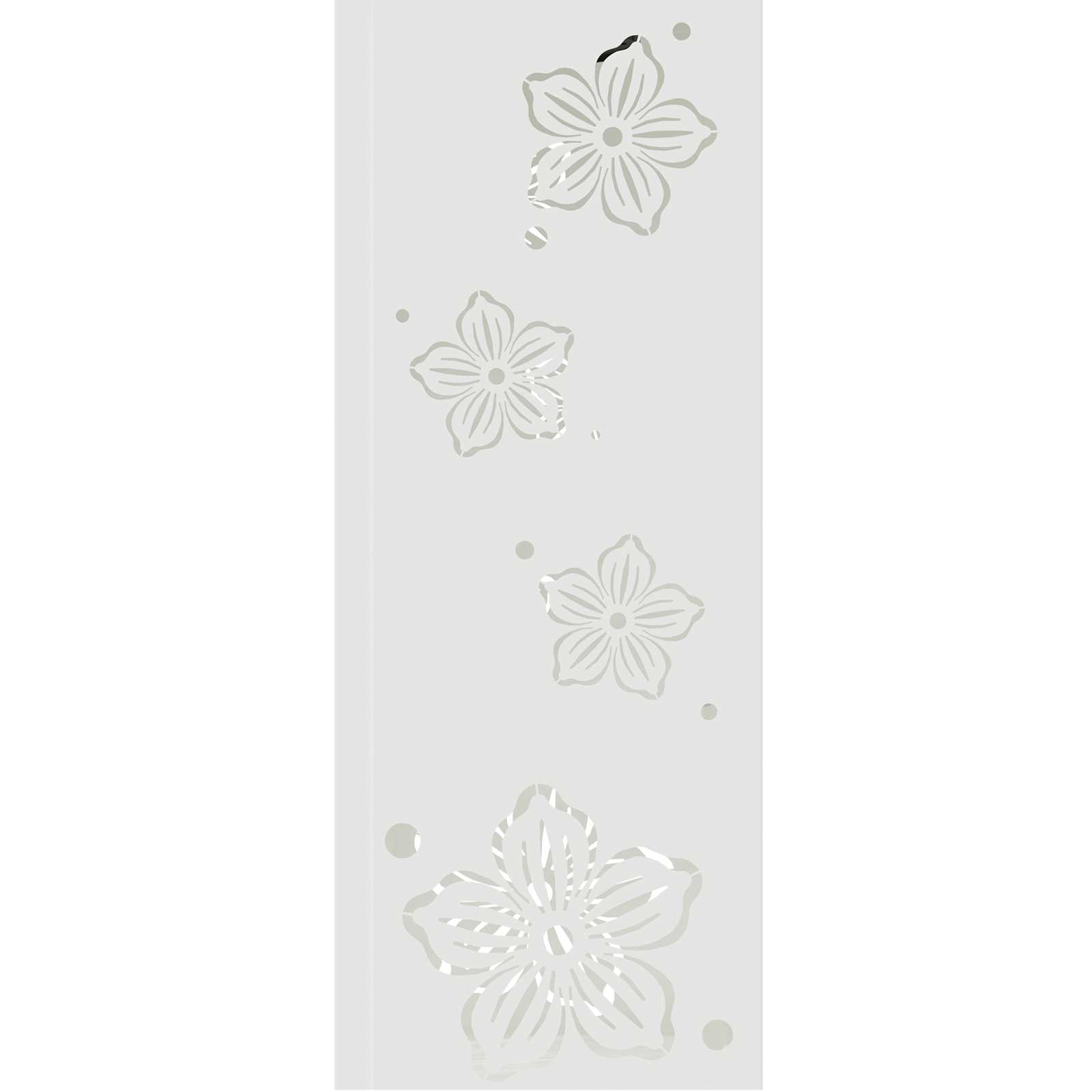 Solar LED Pathway Light 2 pcs White Cold Rolled Steel