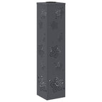 Solar LED Pathway Light 2 pcs Anthracite Cold Rolled Steel