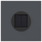 Solar LED Pathway Light 2 pcs Anthracite Cold Rolled Steel