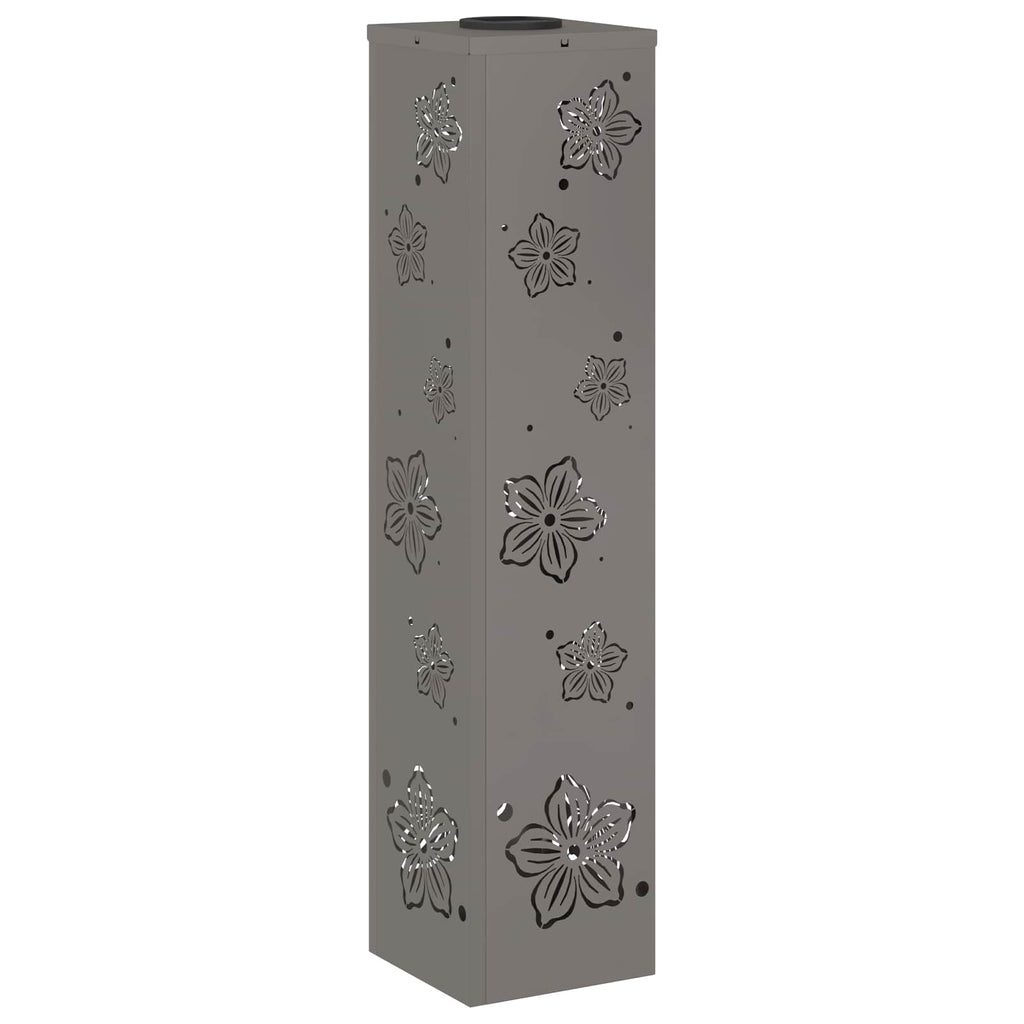 Solar LED Pathway Light 2 pcs Corten Steel Corten Steel