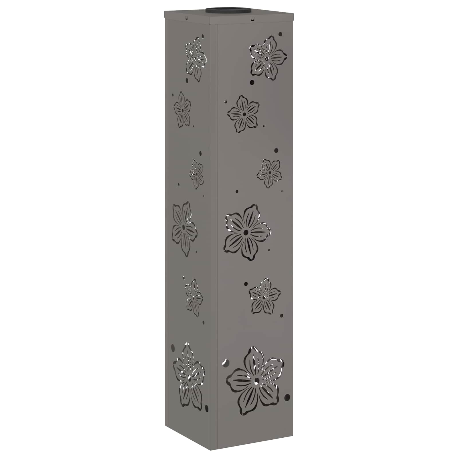 Solar LED Pathway Light 2 pcs Corten Steel Corten Steel