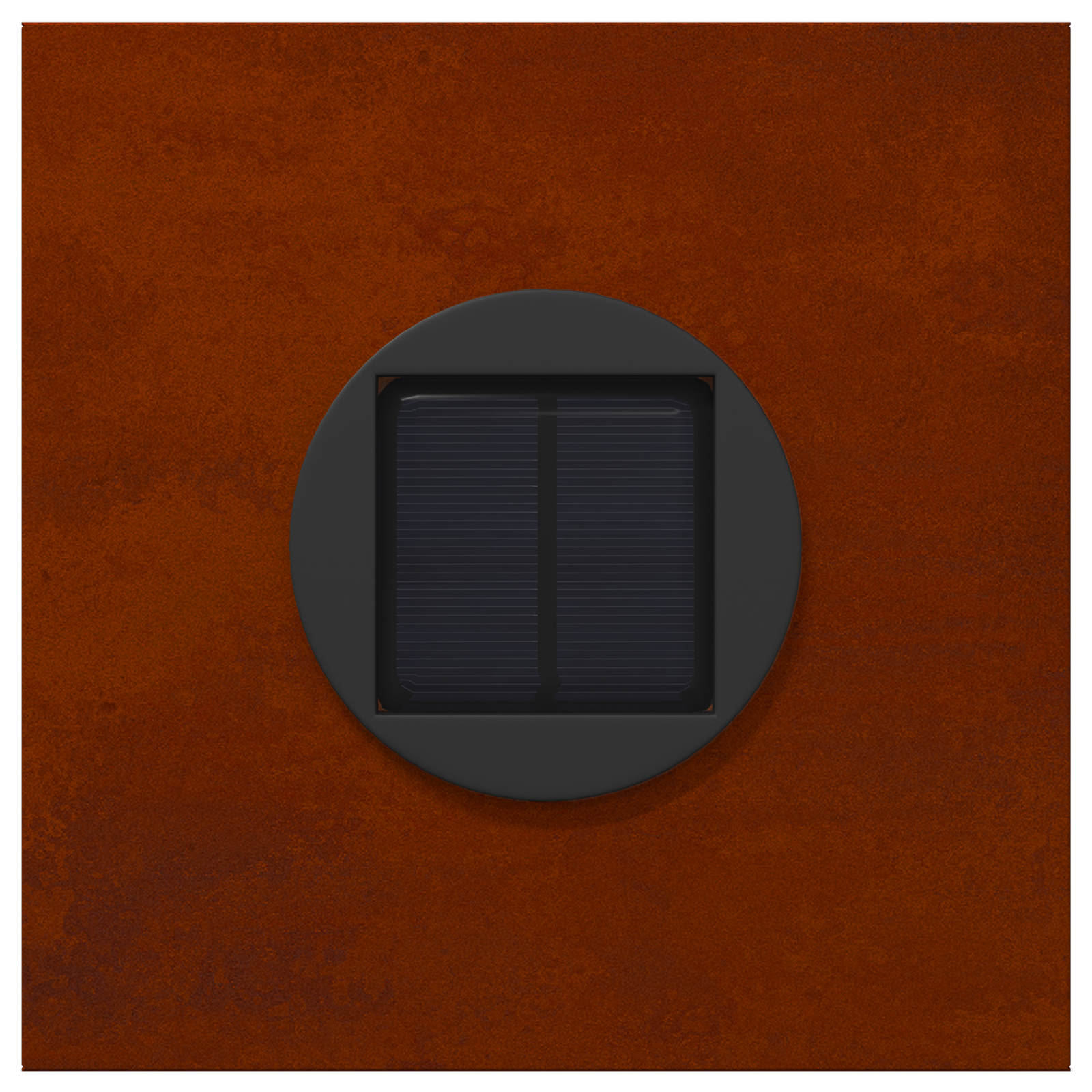 Solar LED Pathway Light 2 pcs Corten Steel Corten Steel