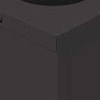 Solar LED Pathway Light 2 pcs Black Cold Rolled Steel