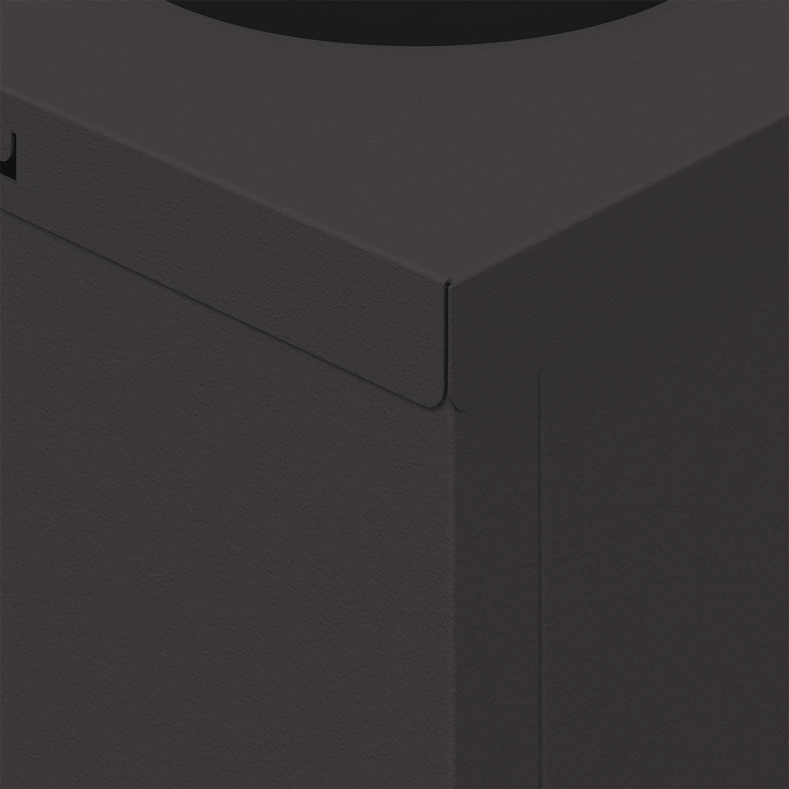 Solar LED Pathway Light 2 pcs Black Cold Rolled Steel