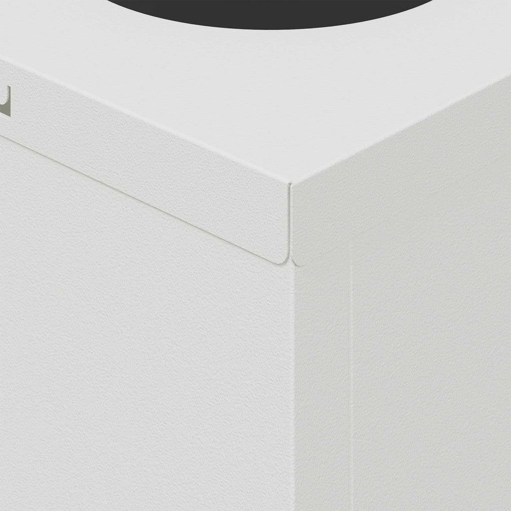 Solar LED Pathway Light 2 pcs White Cold Rolled Steel