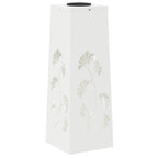 Solar LED Pathway Light 2 pcs White Cold Rolled Steel