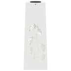 Solar LED Pathway Light 2 pcs White Cold Rolled Steel