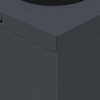 Solar LED Pathway Light 2 pcs Anthracite Cold Rolled Steel