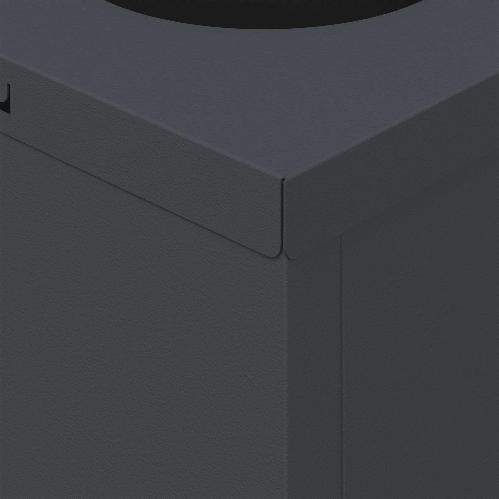 Solar LED Pathway Light 2 pcs Anthracite Cold Rolled Steel