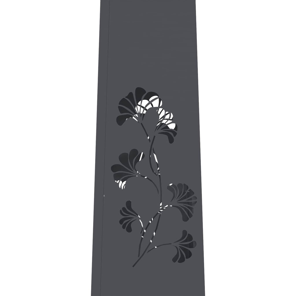 Solar LED Pathway Light 2 pcs Anthracite Cold Rolled Steel