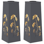 Solar LED Pathway Light 2 pcs Anthracite Cold Rolled Steel