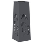 Solar LED Pathway Light 2 pcs Anthracite Cold Rolled Steel