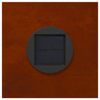 Solar LED Pathway Light 2 pcs Corten Steel Corten Steel