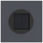 Solar LED Pathway Light 2 pcs Anthracite Cold Rolled Steel