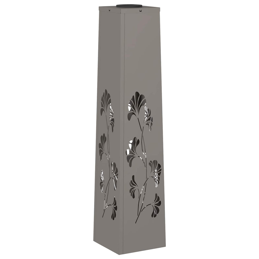 Solar LED Pathway Light 2 pcs Corten Steel Corten Steel