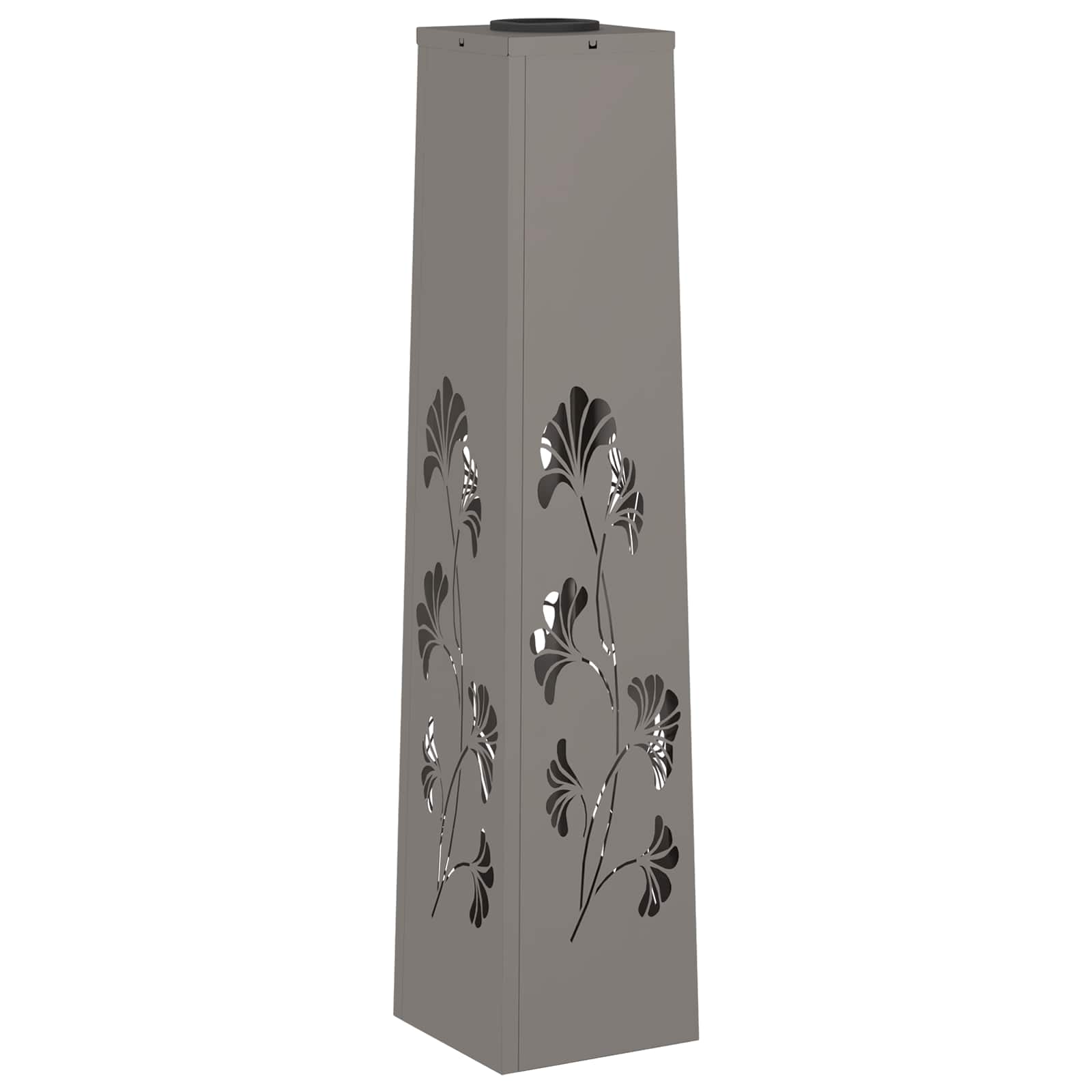 Solar LED Pathway Light 2 pcs Corten Steel Corten Steel