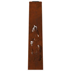 Solar LED Pathway Light 2 pcs Corten Steel Corten Steel