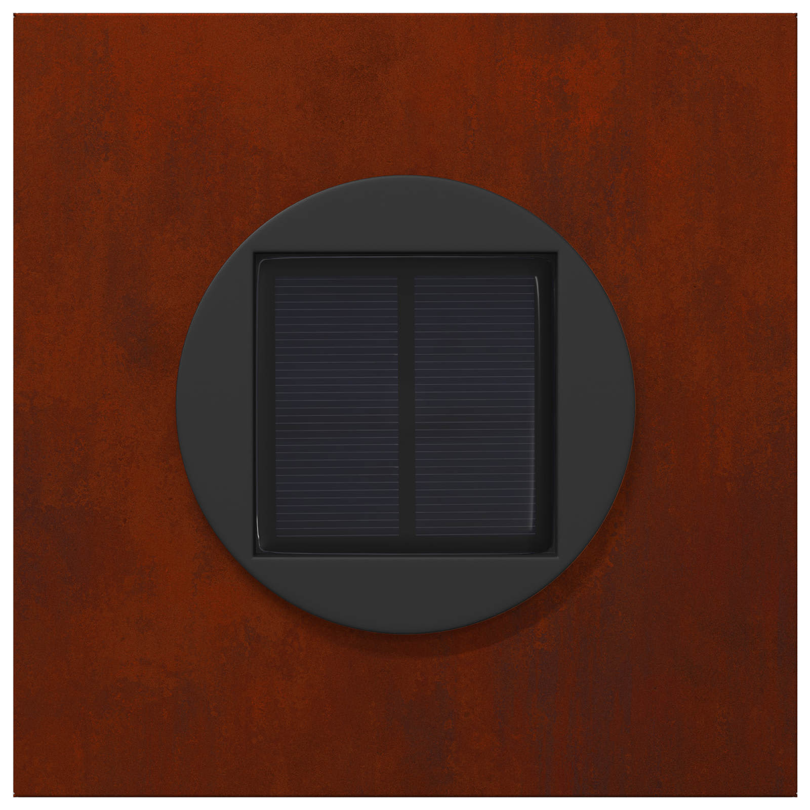 Solar LED Pathway Light 2 pcs Corten Steel Corten Steel