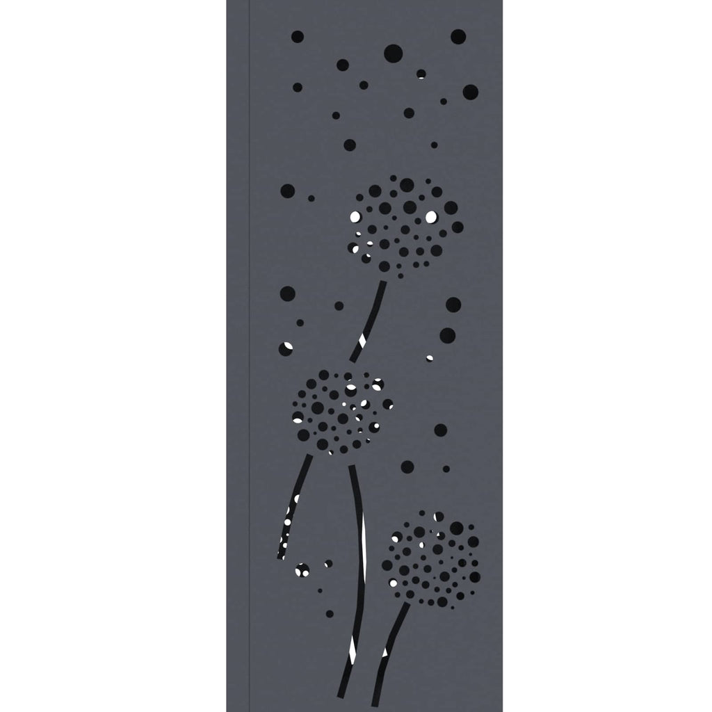 Solar LED Pathway Light 2 pcs Anthracite Cold Rolled Steel