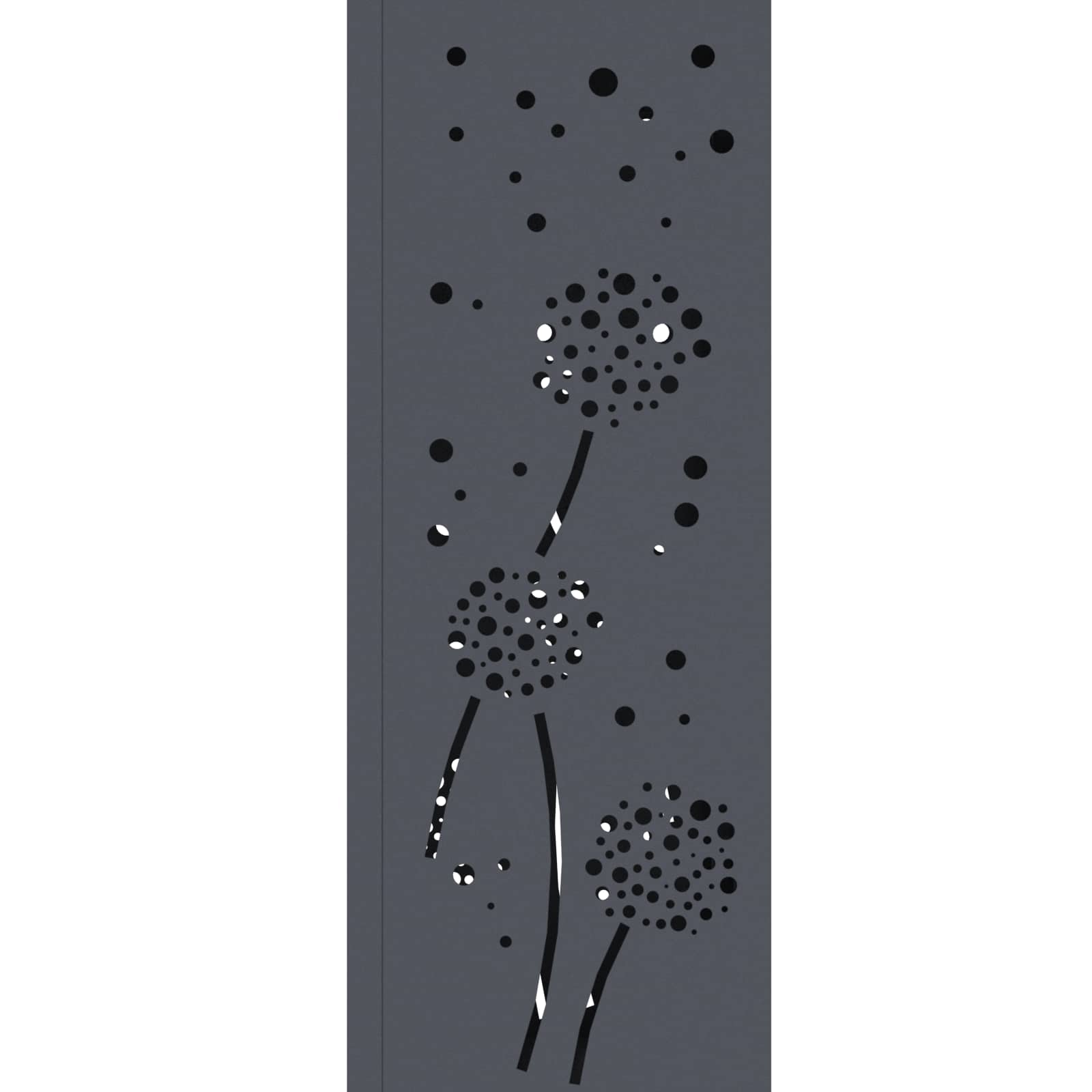 Solar LED Pathway Light 2 pcs Anthracite Cold Rolled Steel