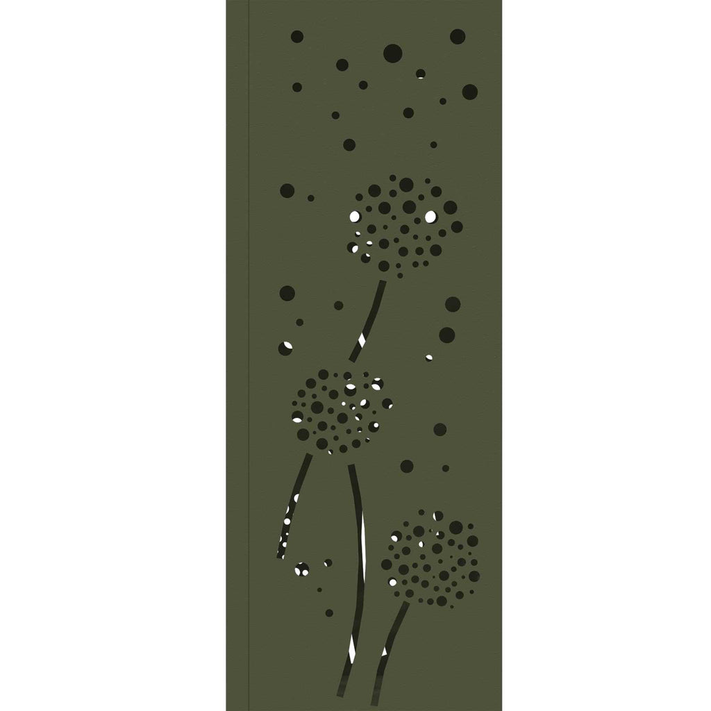 Solar LED Pathway Light 2 pcs Olive Green Cold Rolled Steel