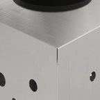 Solar LED Pathway Light 2 pcs Stainless Steel Stainless Steel