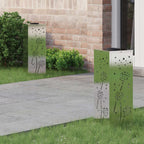 Solar LED Pathway Light 2 pcs Stainless Steel Stainless Steel