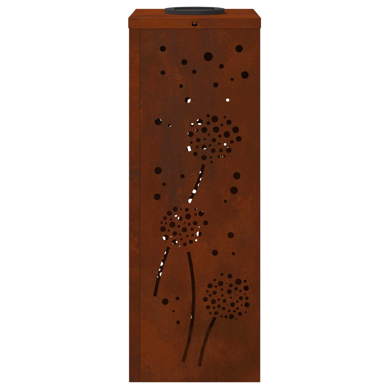 Solar LED Pathway Light 2 pcs Corten Steel Corten Steel