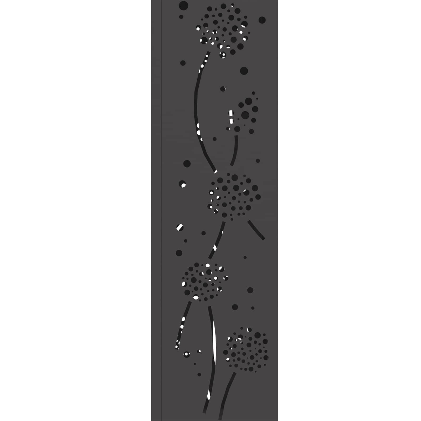 Solar LED Pathway Light 2 pcs Black Cold Rolled Steel