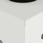 Solar LED Pathway Light 2 pcs White Cold Rolled Steel