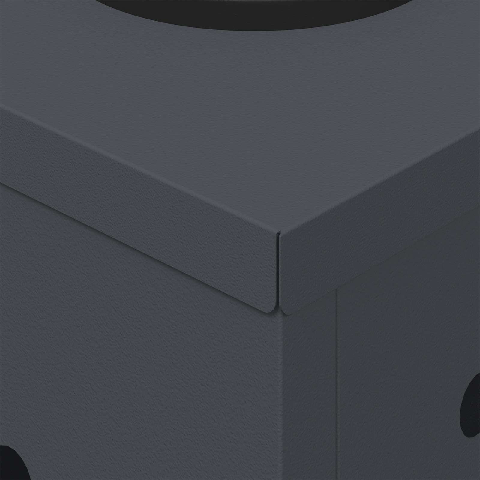 Solar LED Pathway Light 2 pcs Anthracite Cold Rolled Steel