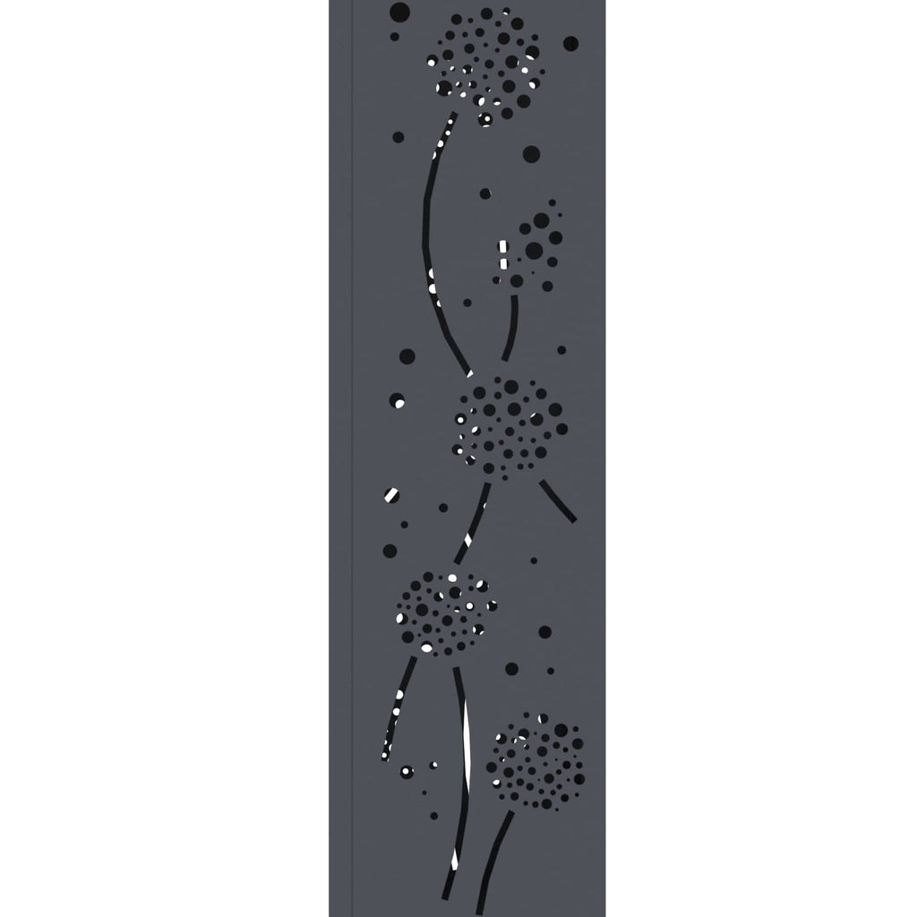 Solar LED Pathway Light 2 pcs Anthracite Cold Rolled Steel